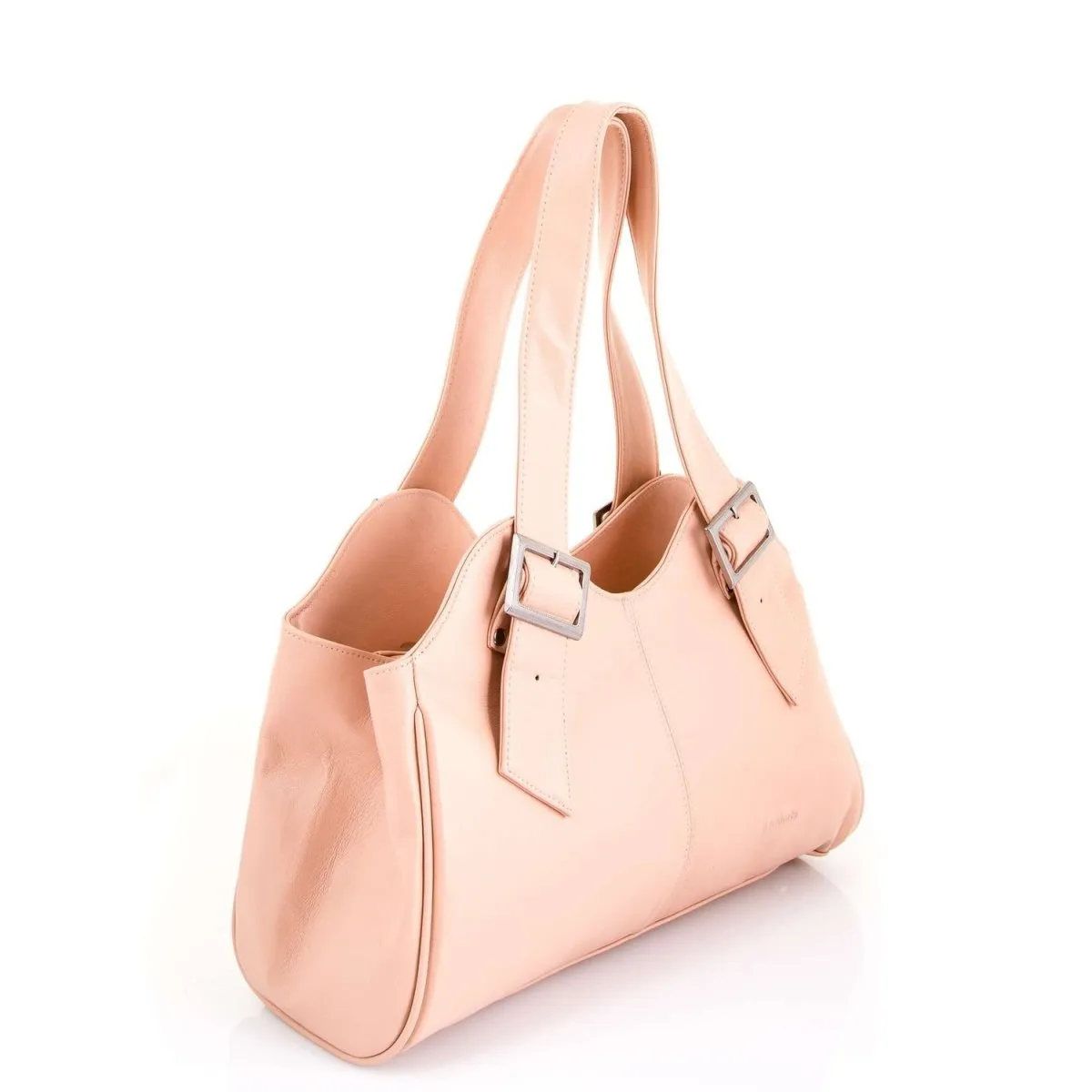 Lizbon Buckle Soft Leather HandBag