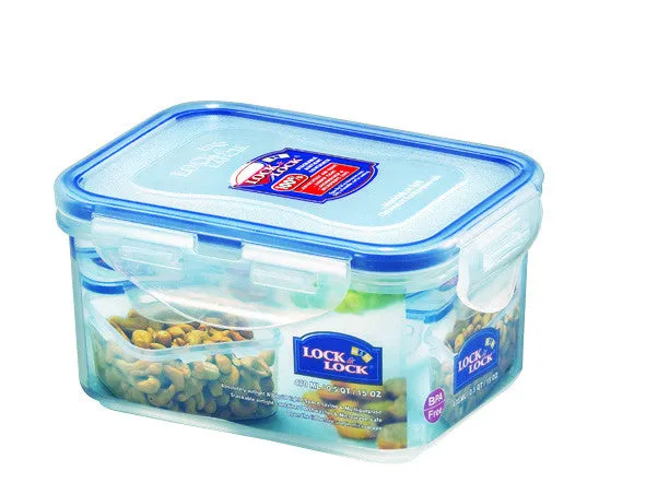 Lock & Lock Classic Rectangular Short Container - 350ml