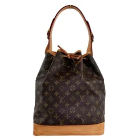 LOUIS VUITTON Noe MM Monogram Bucket Shoulder Bag LHQ362