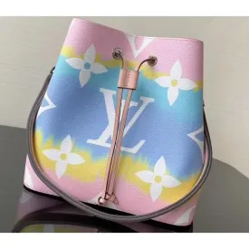 Lv Escale Néonoé Mm Bucket Bag M45124 Pastel Pink 2020