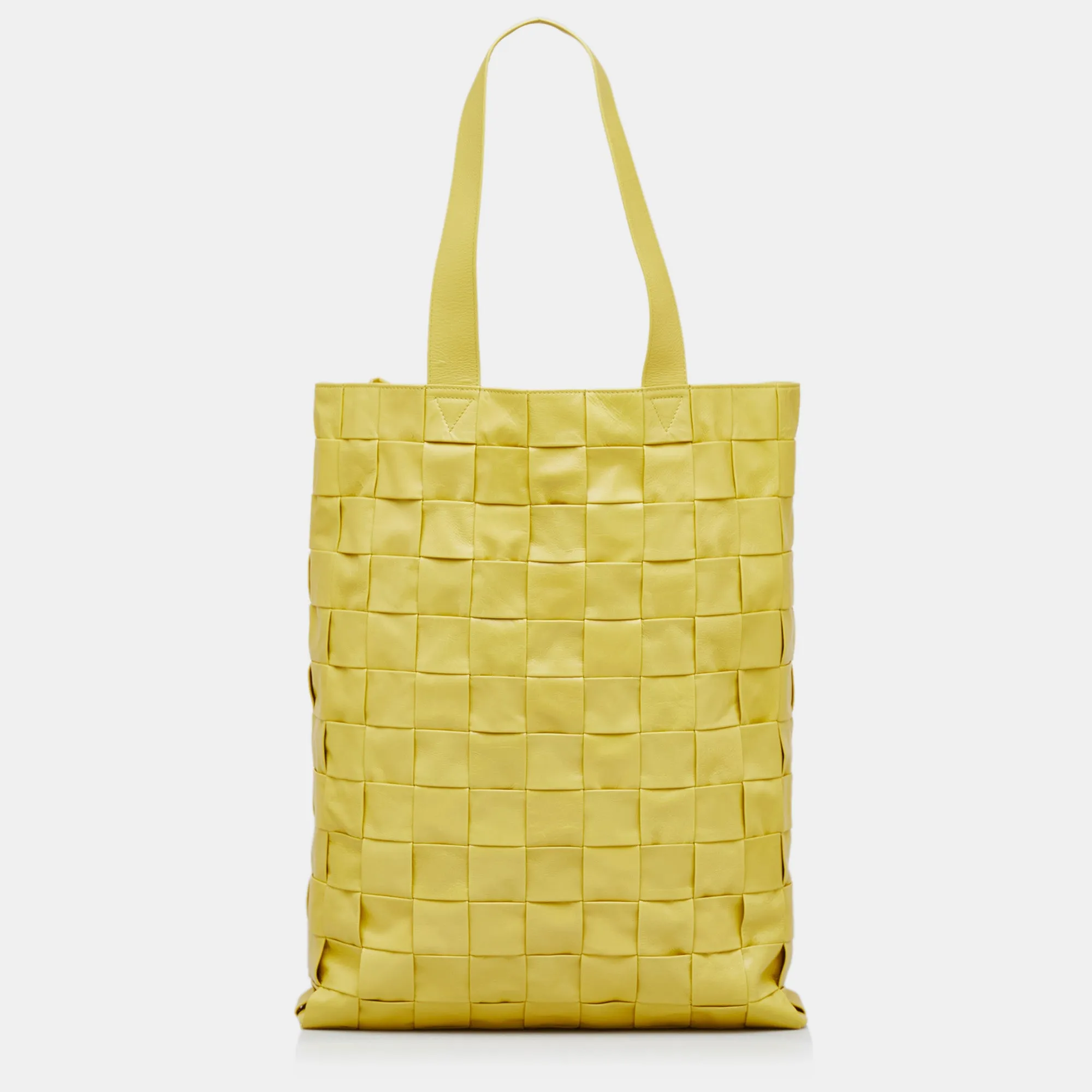 Maxi Calfskin Intrecciato Cassette Tote