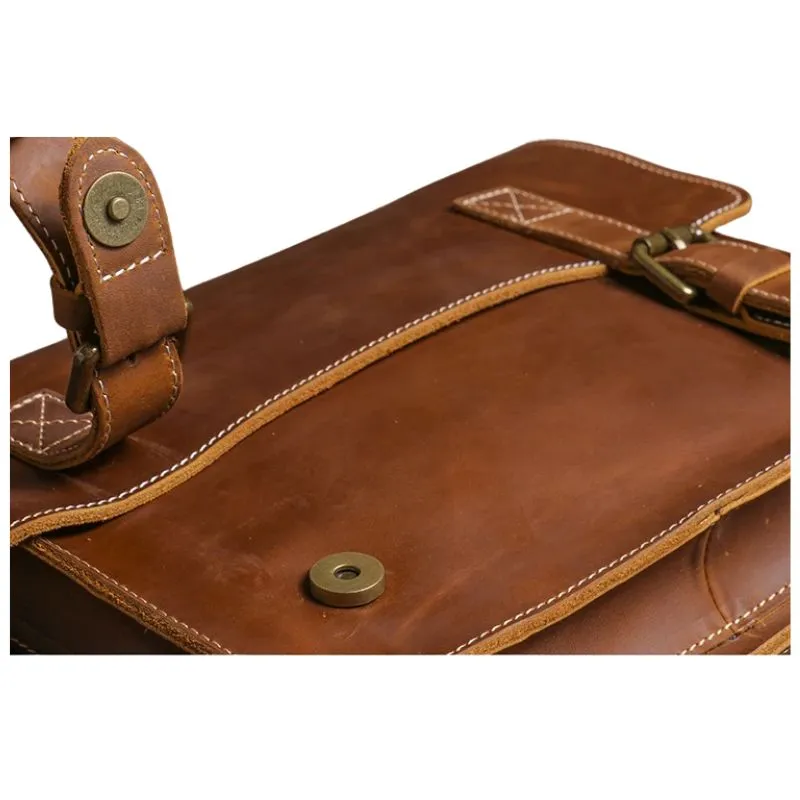 Men's Genuine Leather Crossbody Classic Cambridge Bag