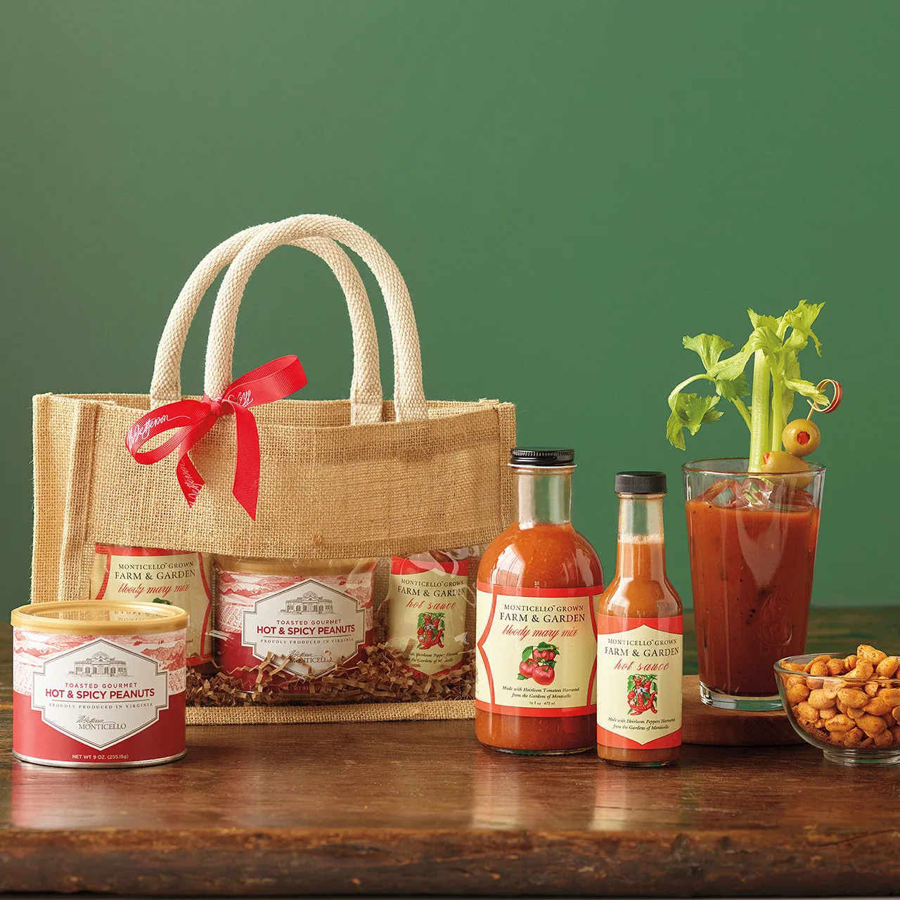 Monticello Hot and Spicy Gift Bag