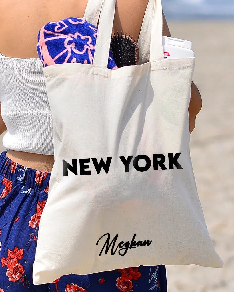 New York Tote Bag - City Tote Bags