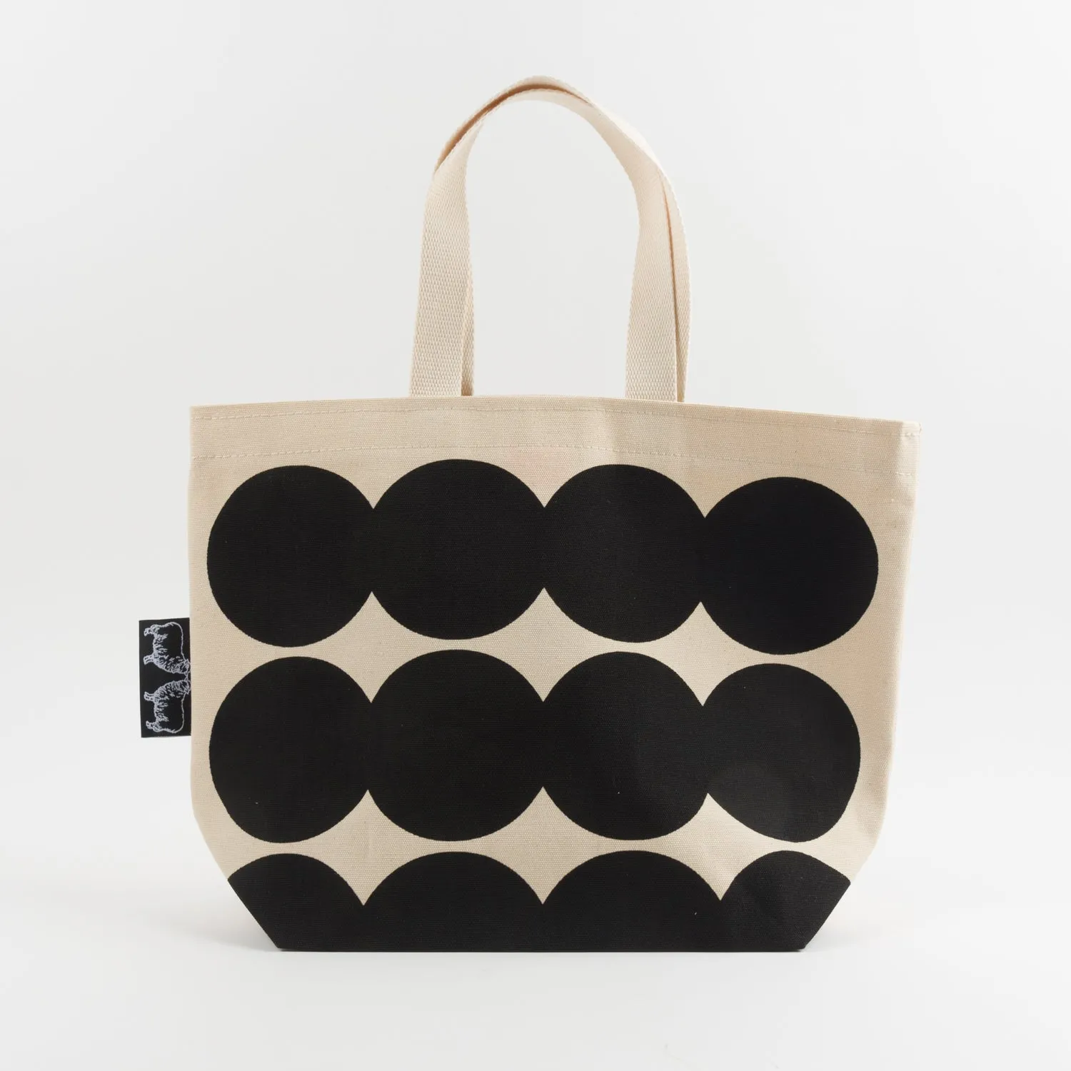 NIKO BAG - CIRCLES BLACK