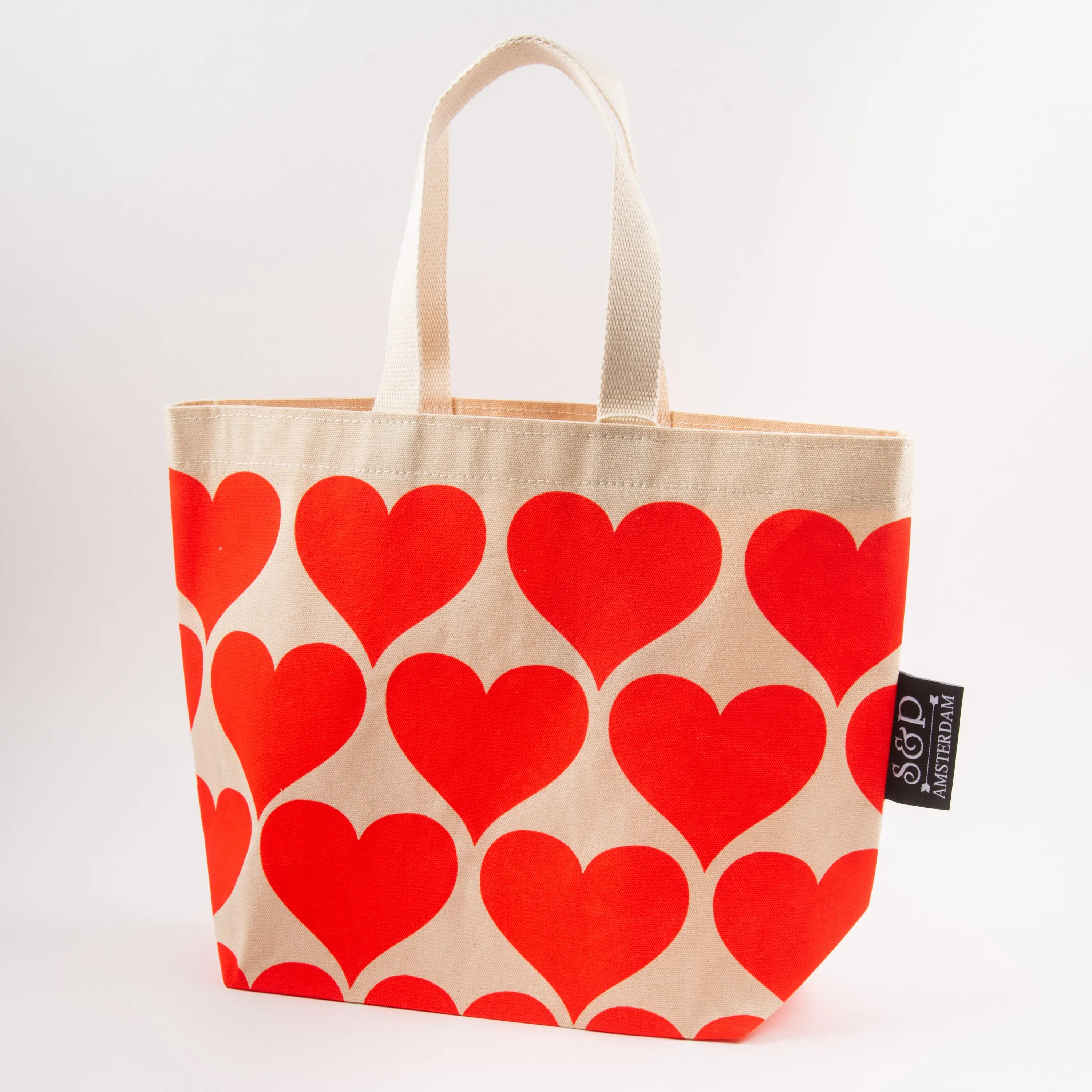 NIKO BAG - HEARTS RED/ORANGE