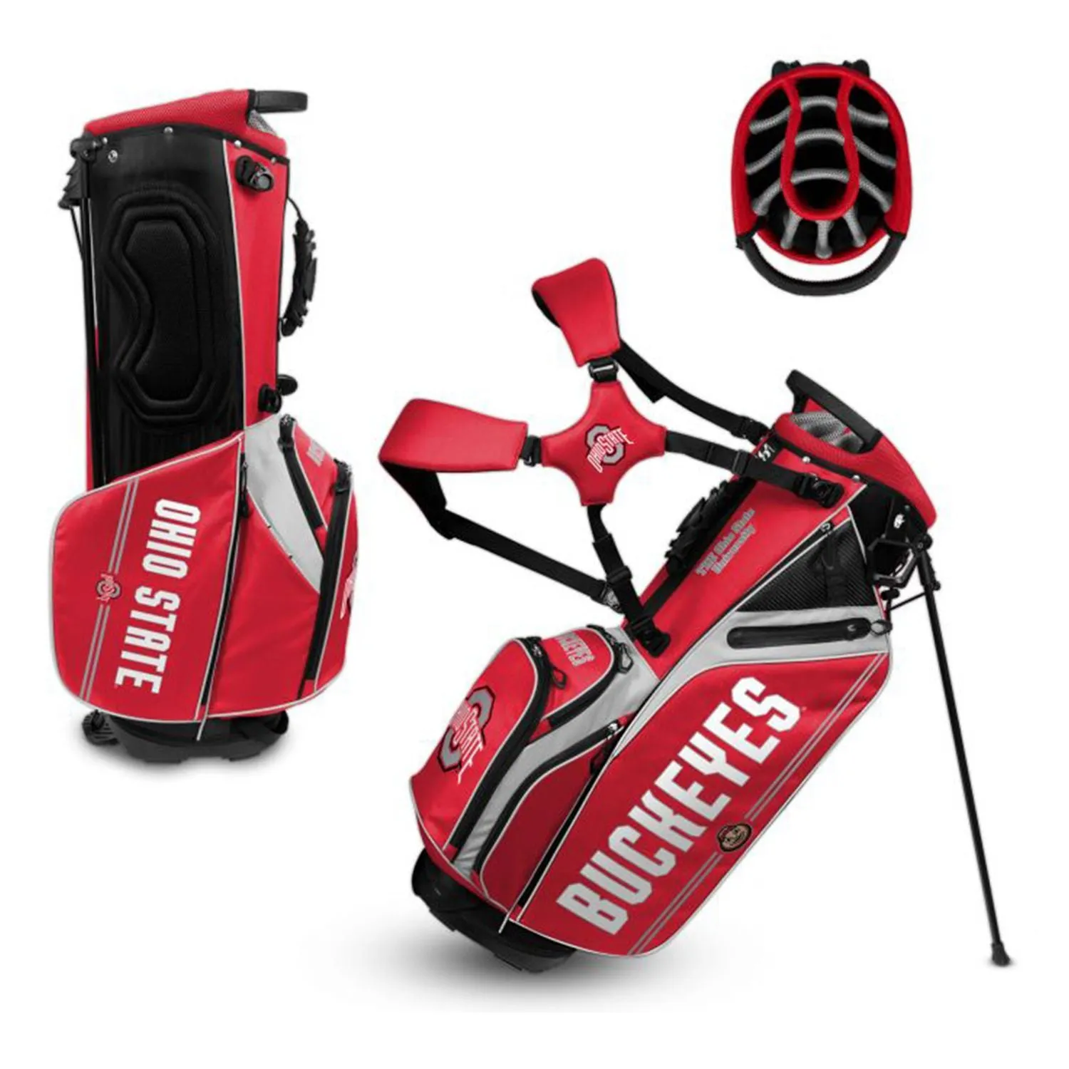 Ohio State Buckeyes Bucket III Cooler Cart Bag