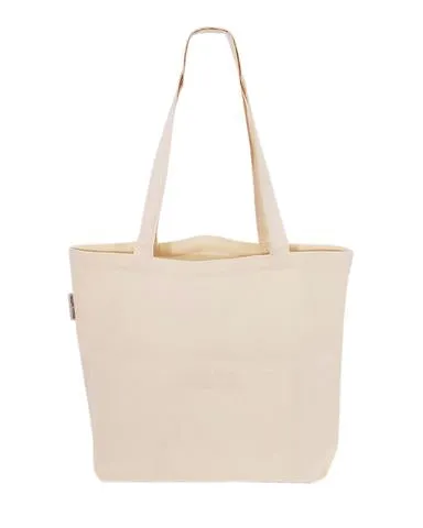 Organic Cotton Canvas Tote Bags with Gusset - OR110