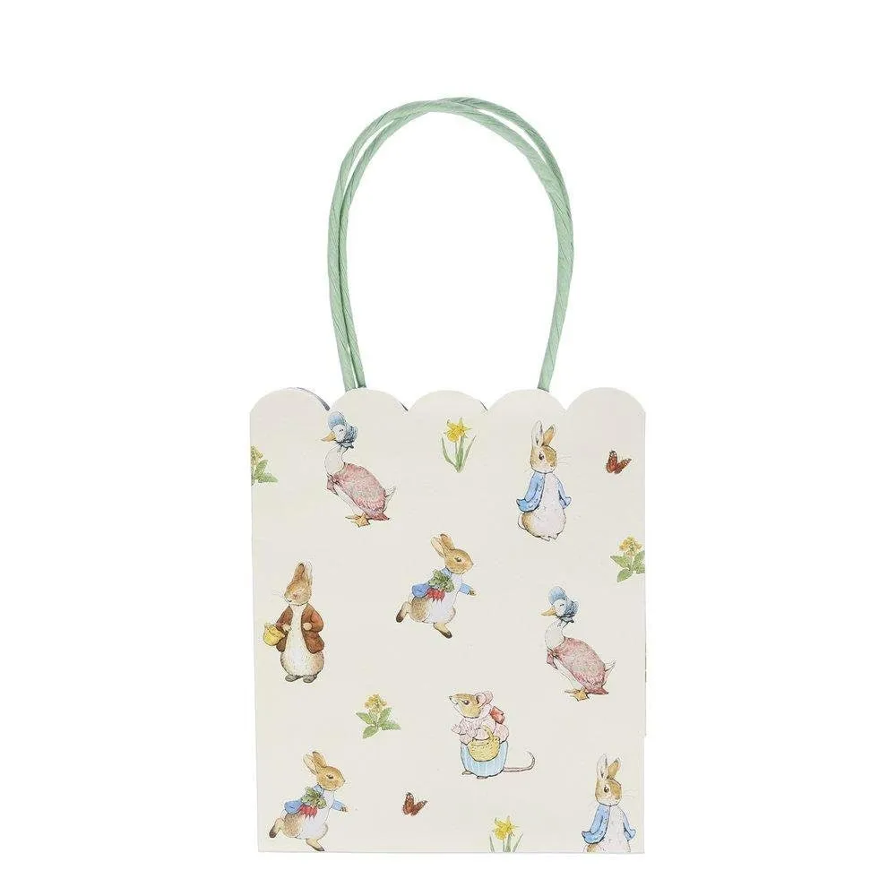 Peter Rabbit & Friends Party Bags, Set of 8 Beatrix Potter Character Favor Bags By Meri Meri, Perfect for Handing out Easter Treats!