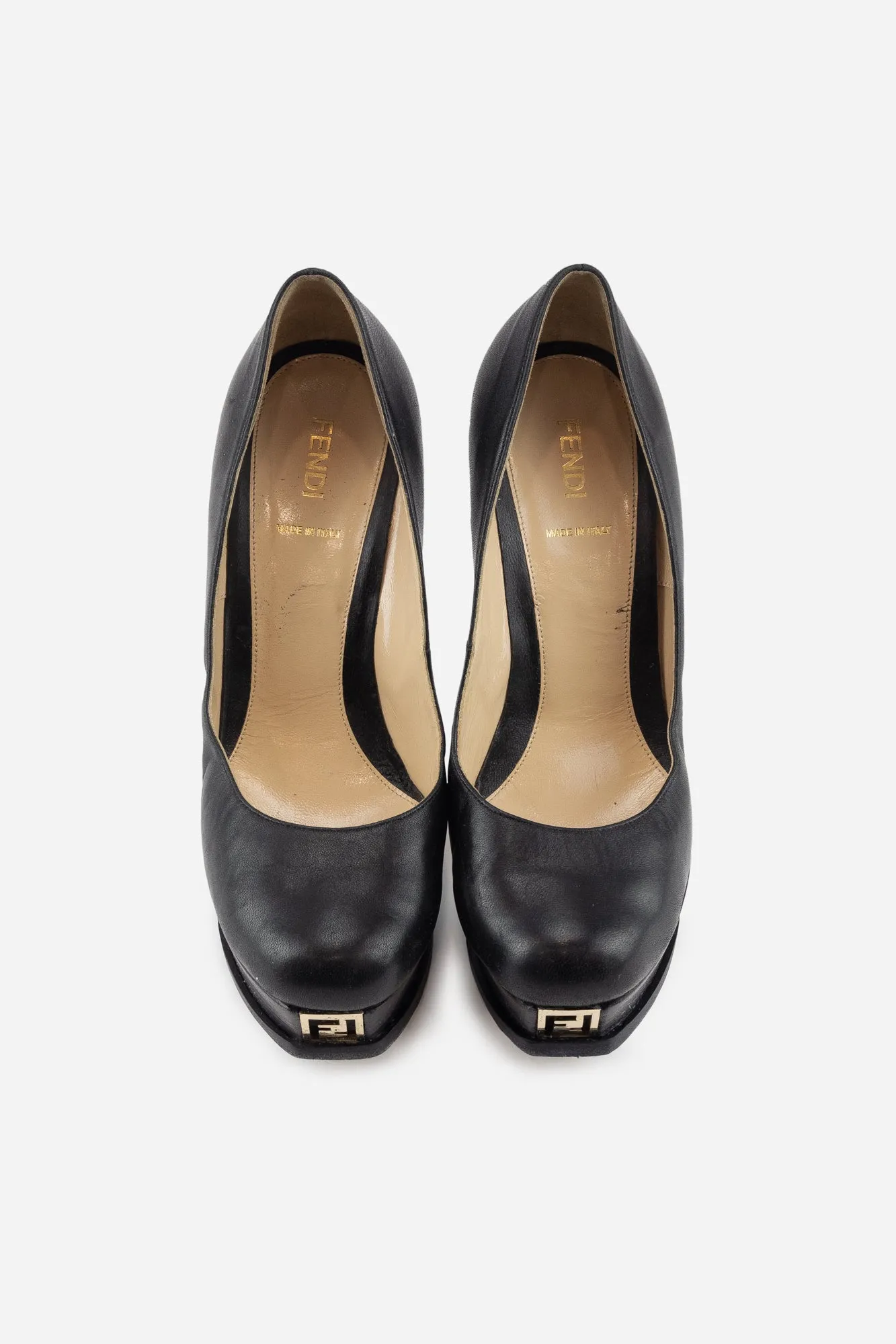 Platform FF Logo Pumps