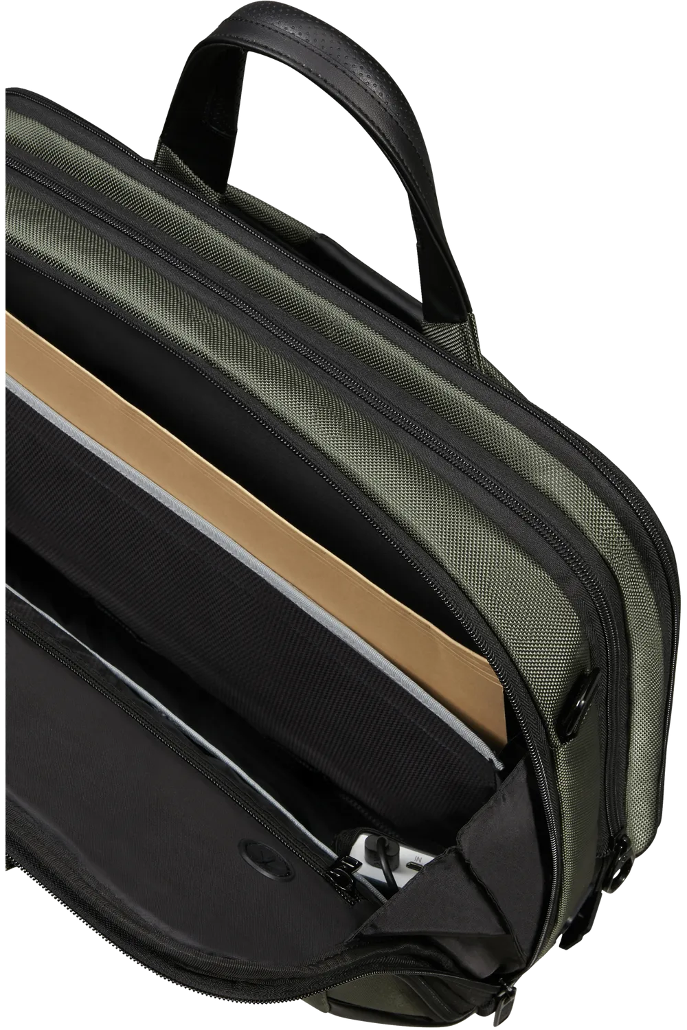 PRO-DLX 6 Briefcase 15.6" -  Green