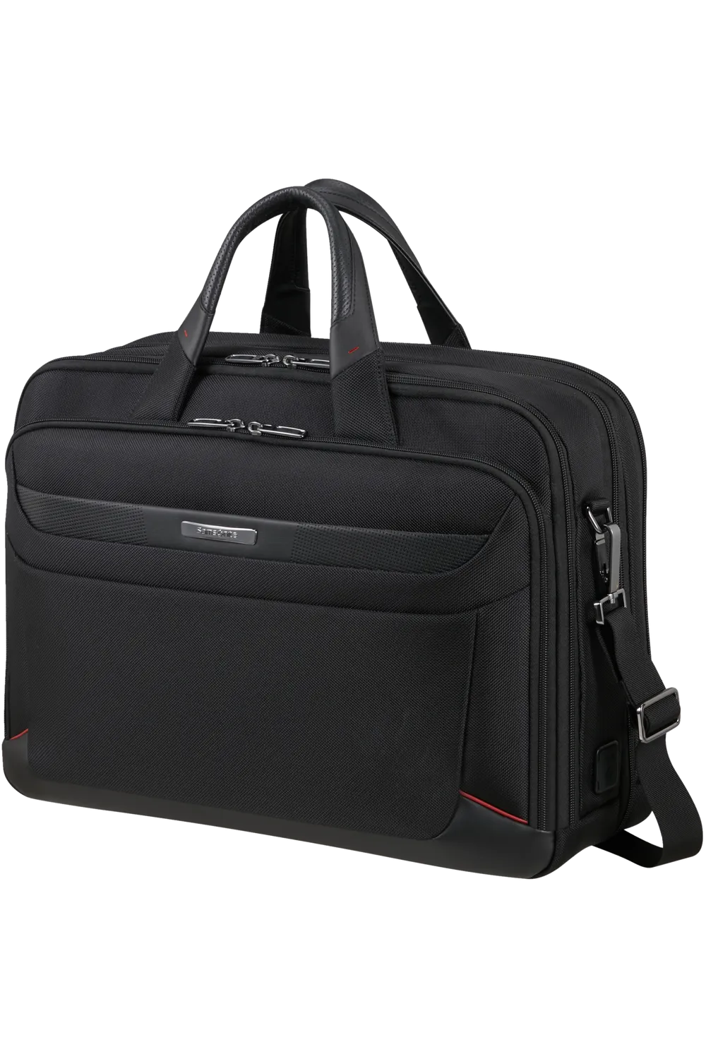 PRO-DLX 6 Briefcase 17.6" - Black