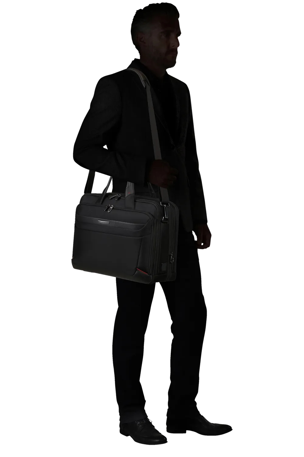 PRO-DLX 6 Briefcase 17.6" - Black