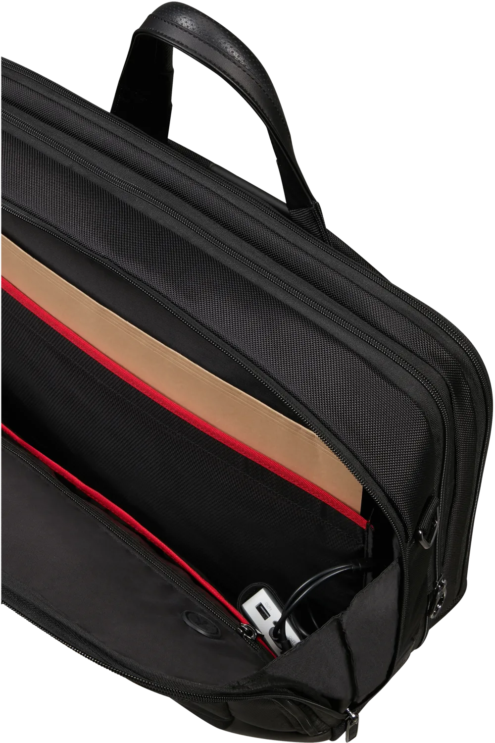 PRO-DLX 6 Briefcase 17.6" - Black