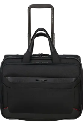 PRO-DLX 6 Rolling Laptop Bag with wheels 15.6" - Black