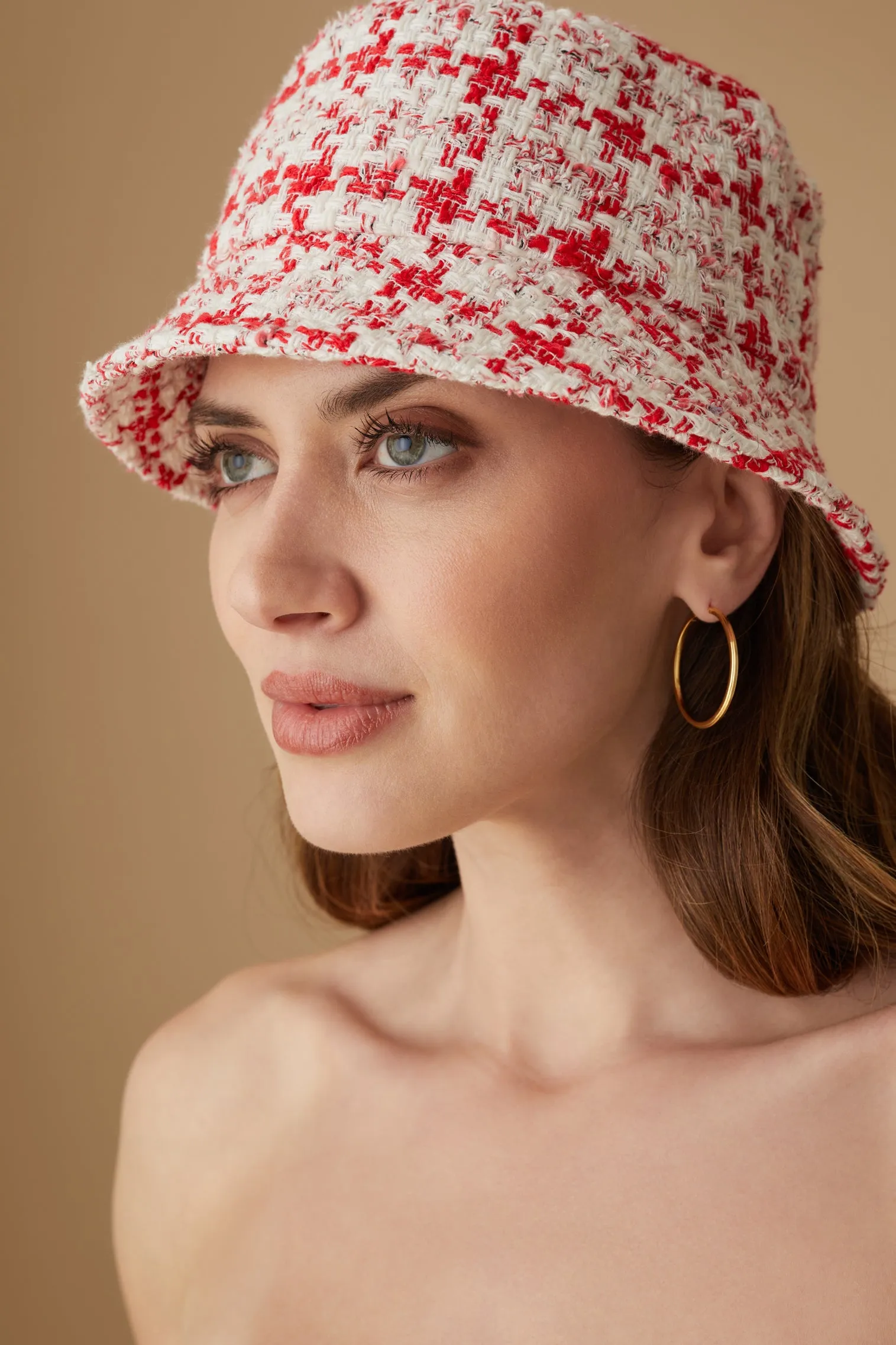 Rye Puppytooth Bucket Hat