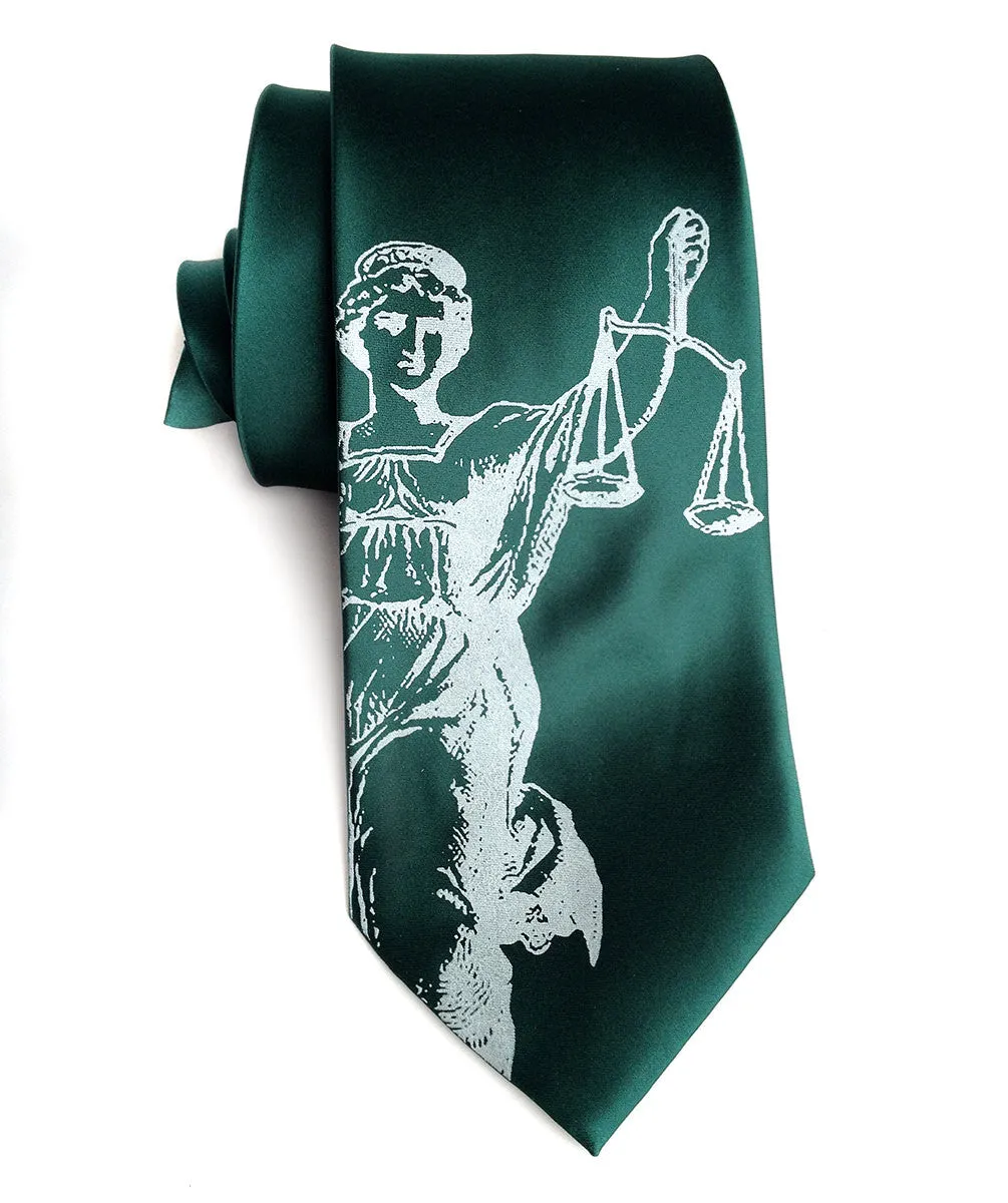 Scales of Justice Necktie, lawyer tie