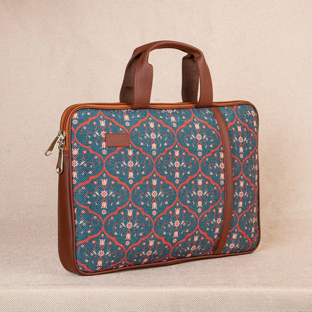 Sheesh Mahal Jaali Motif Laptop Sleeve