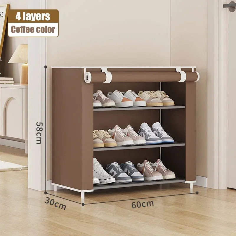 Shoe Cabinet Dustproof Fabric Organizer