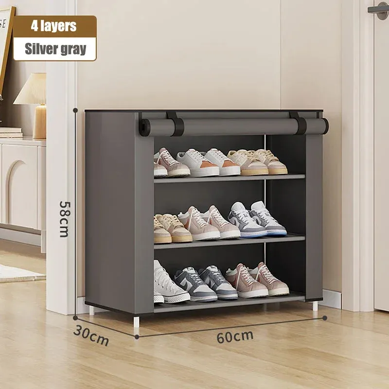 Shoe Cabinet Dustproof Fabric Organizer