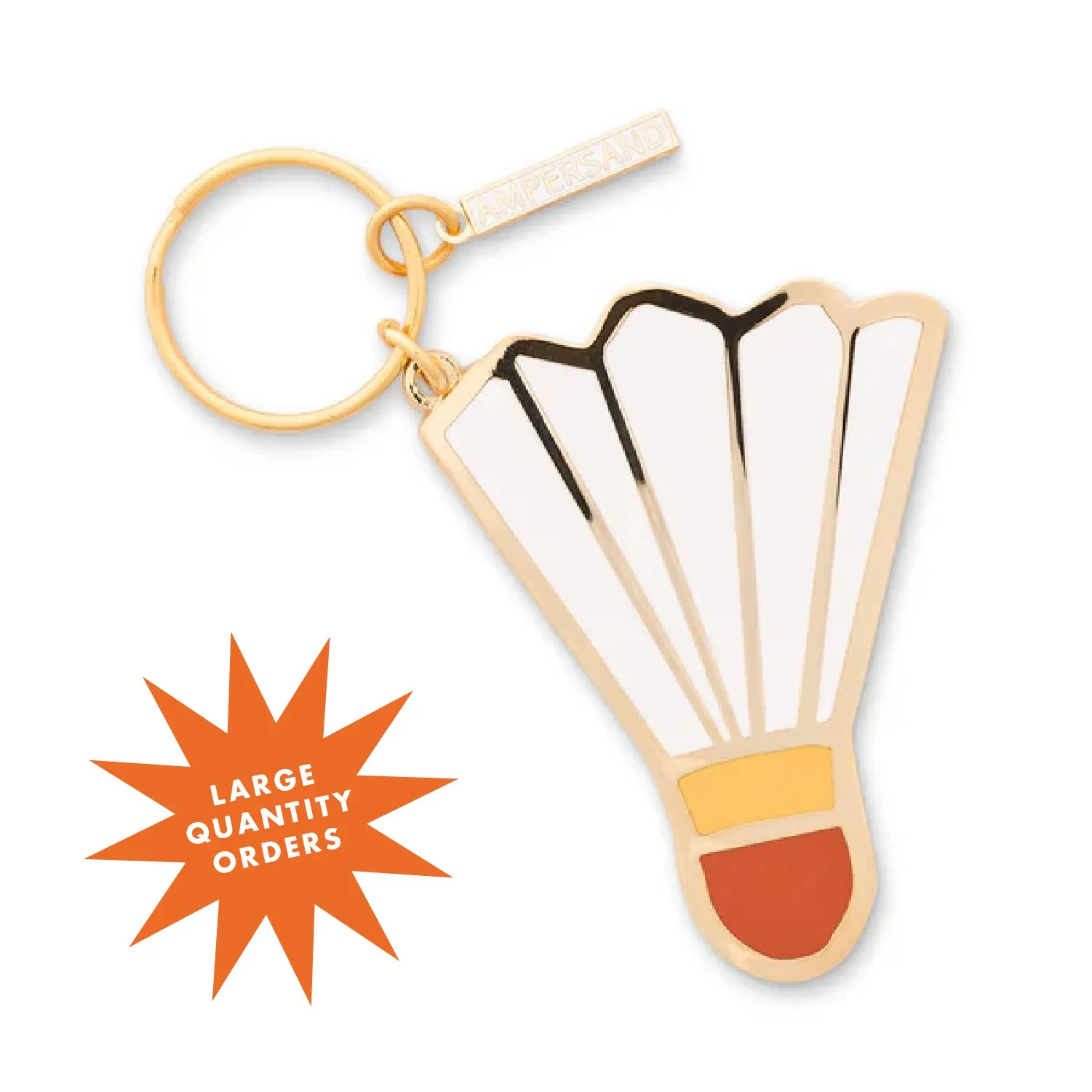 Shuttlecock Keychain - Bulk Order