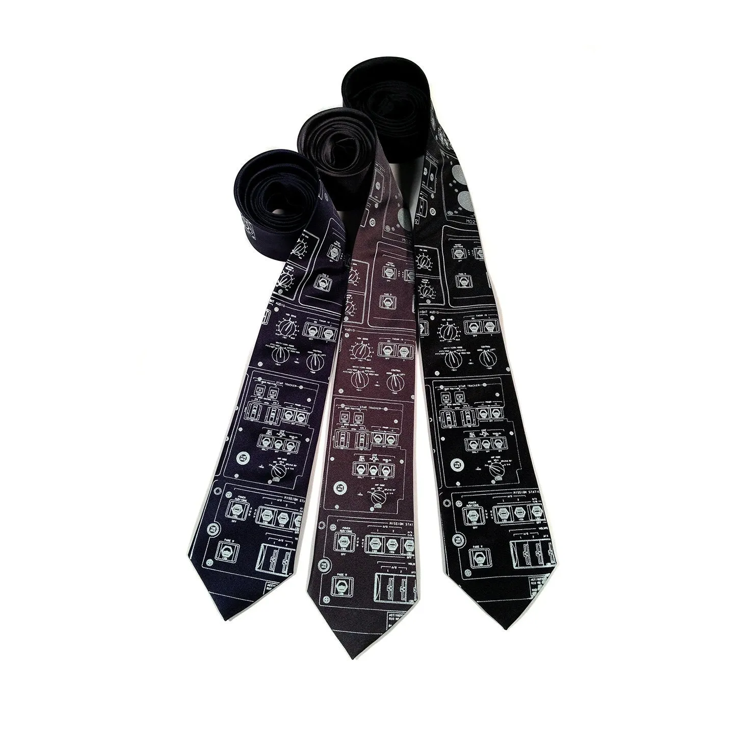 Space Shuttle Controls Necktie, NASA Tie