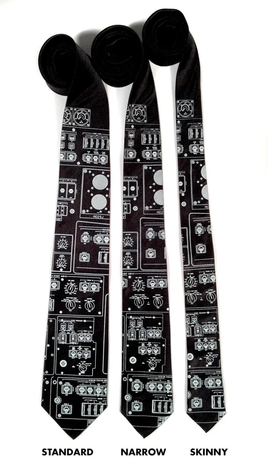 Space Shuttle Controls Necktie, NASA Tie