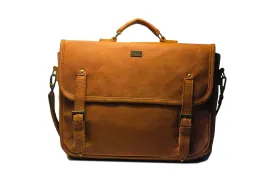 Tan Leather Goods - Alex Laptop Bag | Toffee