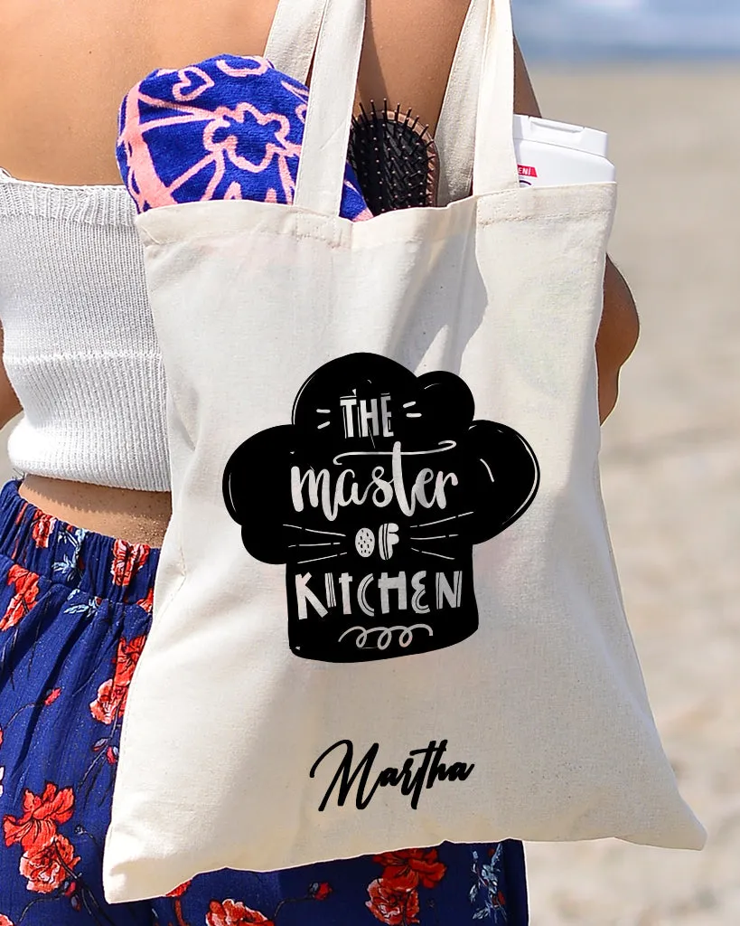 The Master Of Kitchen Design - Bakery Tote Bags