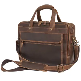 The Maverick Leather Briefcase