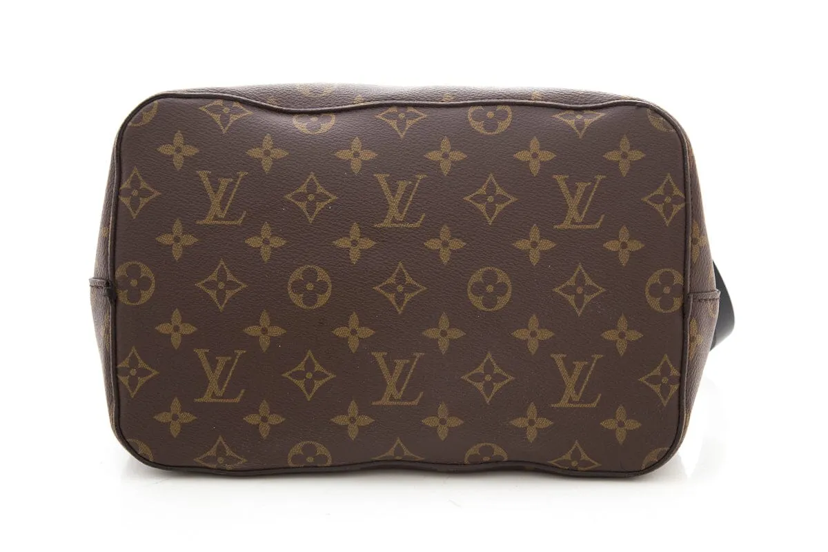 Trendy Inspired Louis Vuitton 2020 Brown & Black Monogram Neonoe Bucket Bag