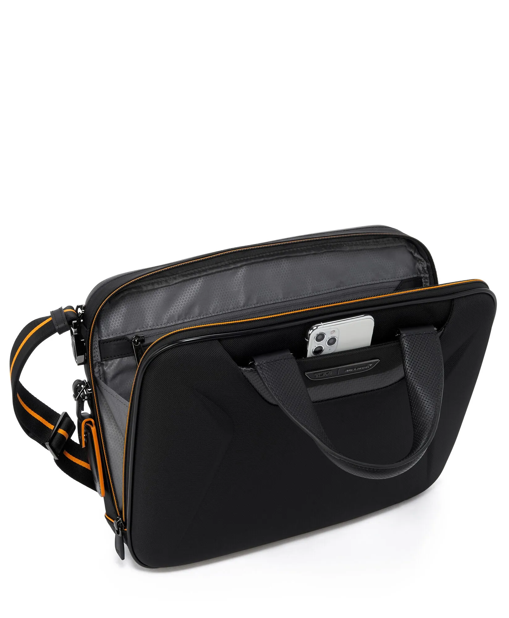 TUMI MCLAREN Axle Slim Brief - Black