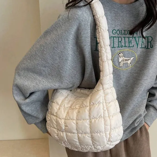 Uniwim Puffy Quilted Shoulder Bag