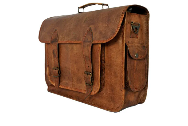 Vintage Leather Camera Bag