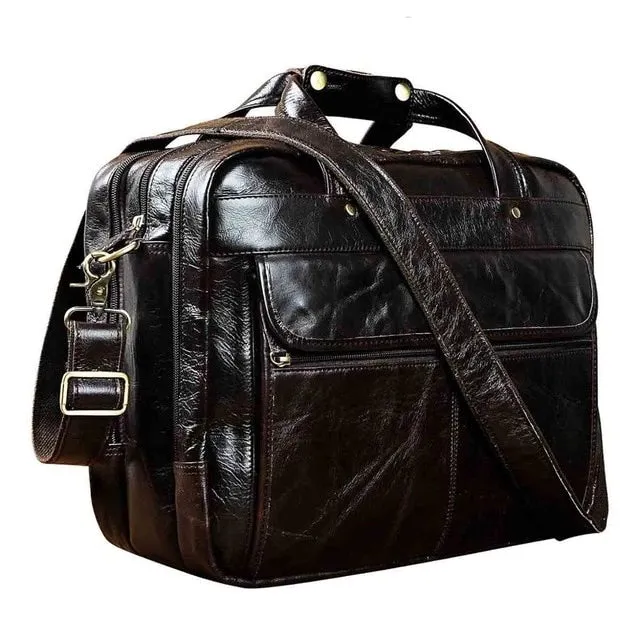 West Louis™ Antique Design Business Briefcase