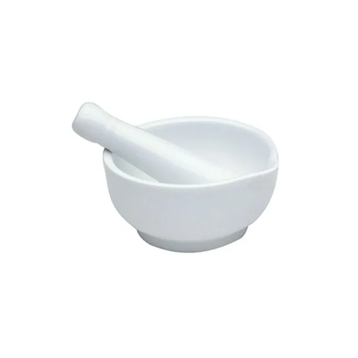 White Porcelain Mortar and Pestle by Norpro