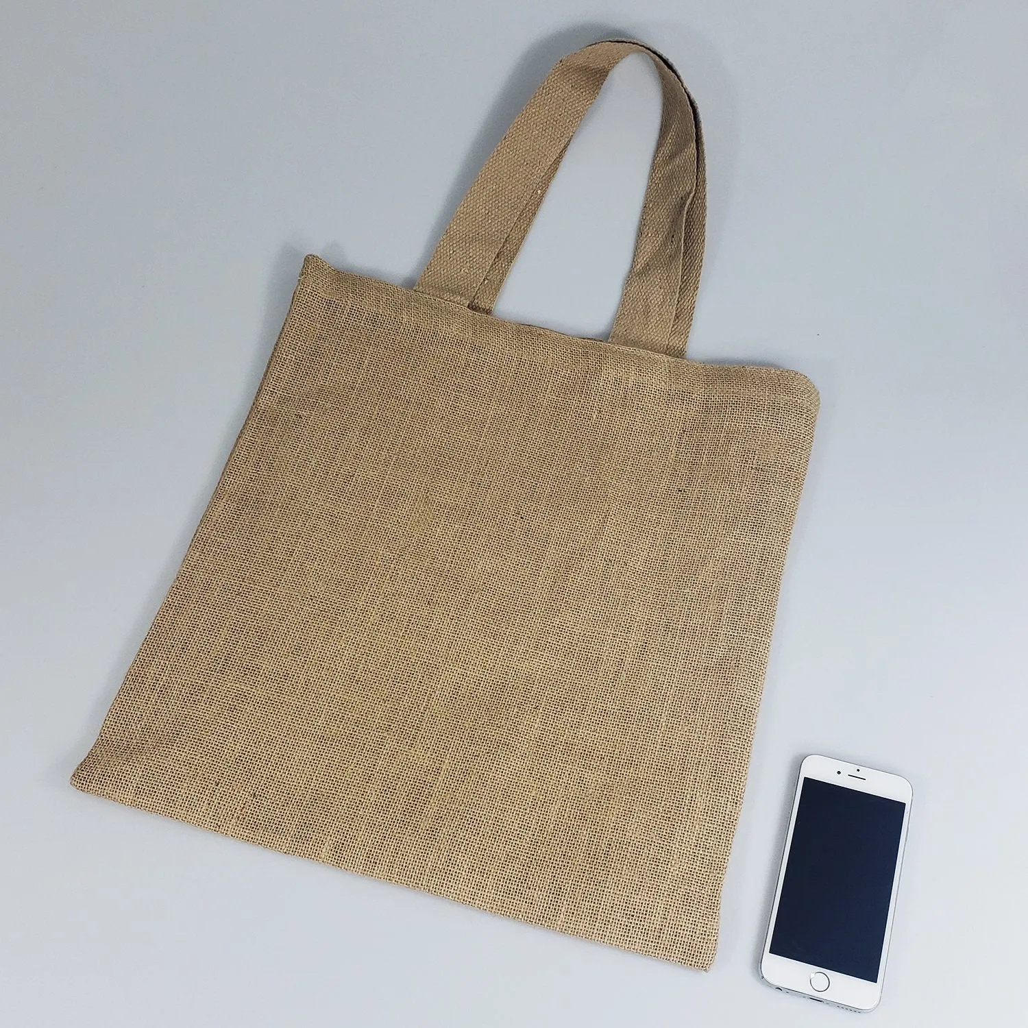 Wholesale Burlap Bags - Promotional Jute Tote Bags - TJ300