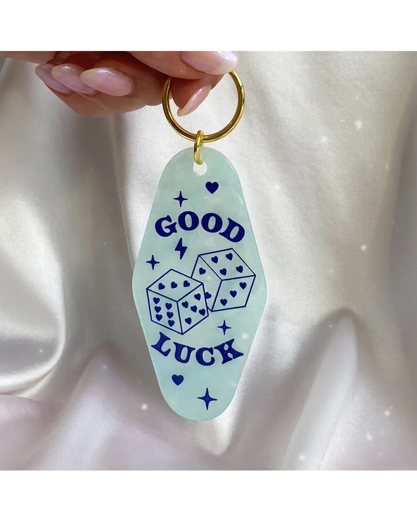 Wildflower & Co. Good Luck Motel Keychain