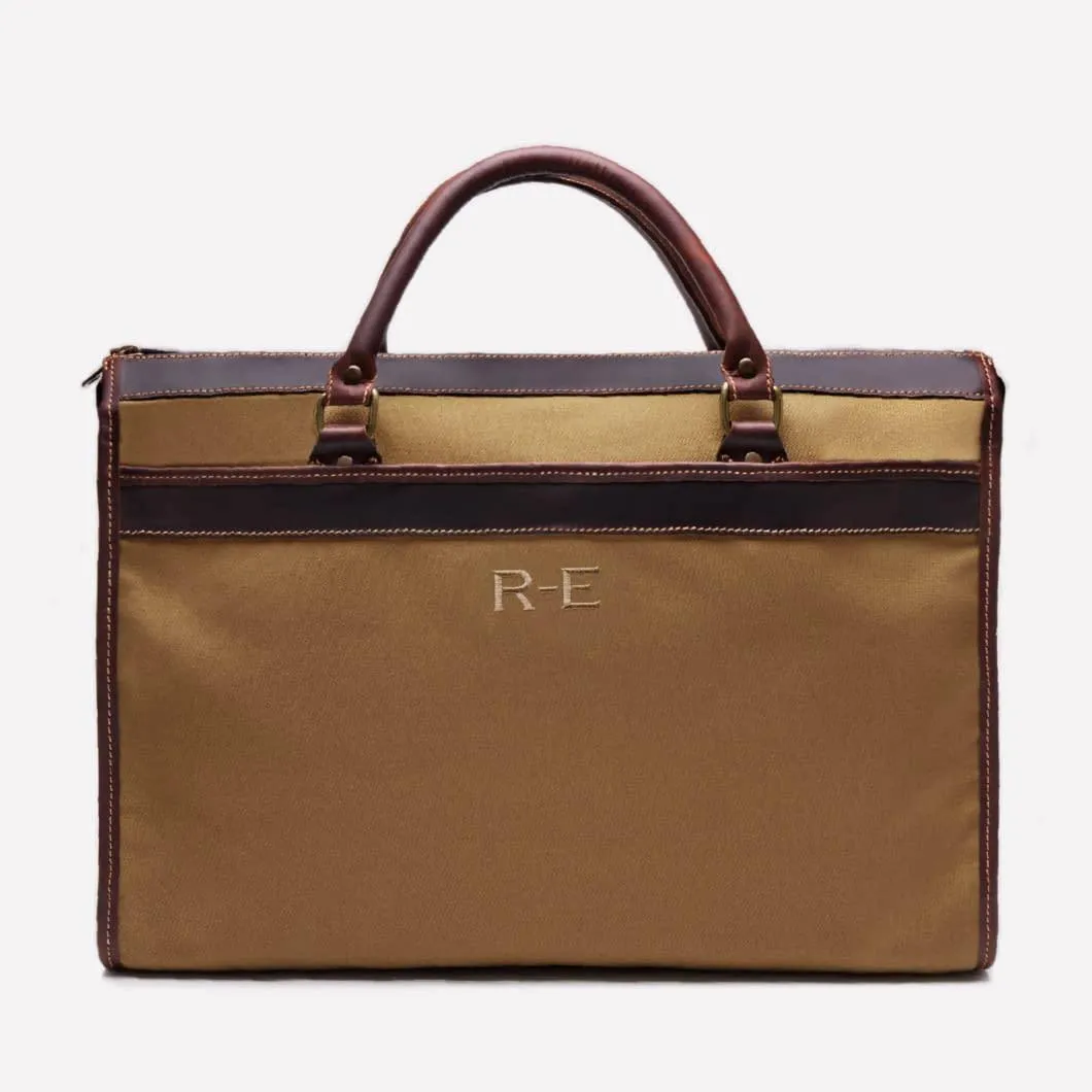 Wimbledon Briefcase - Sand