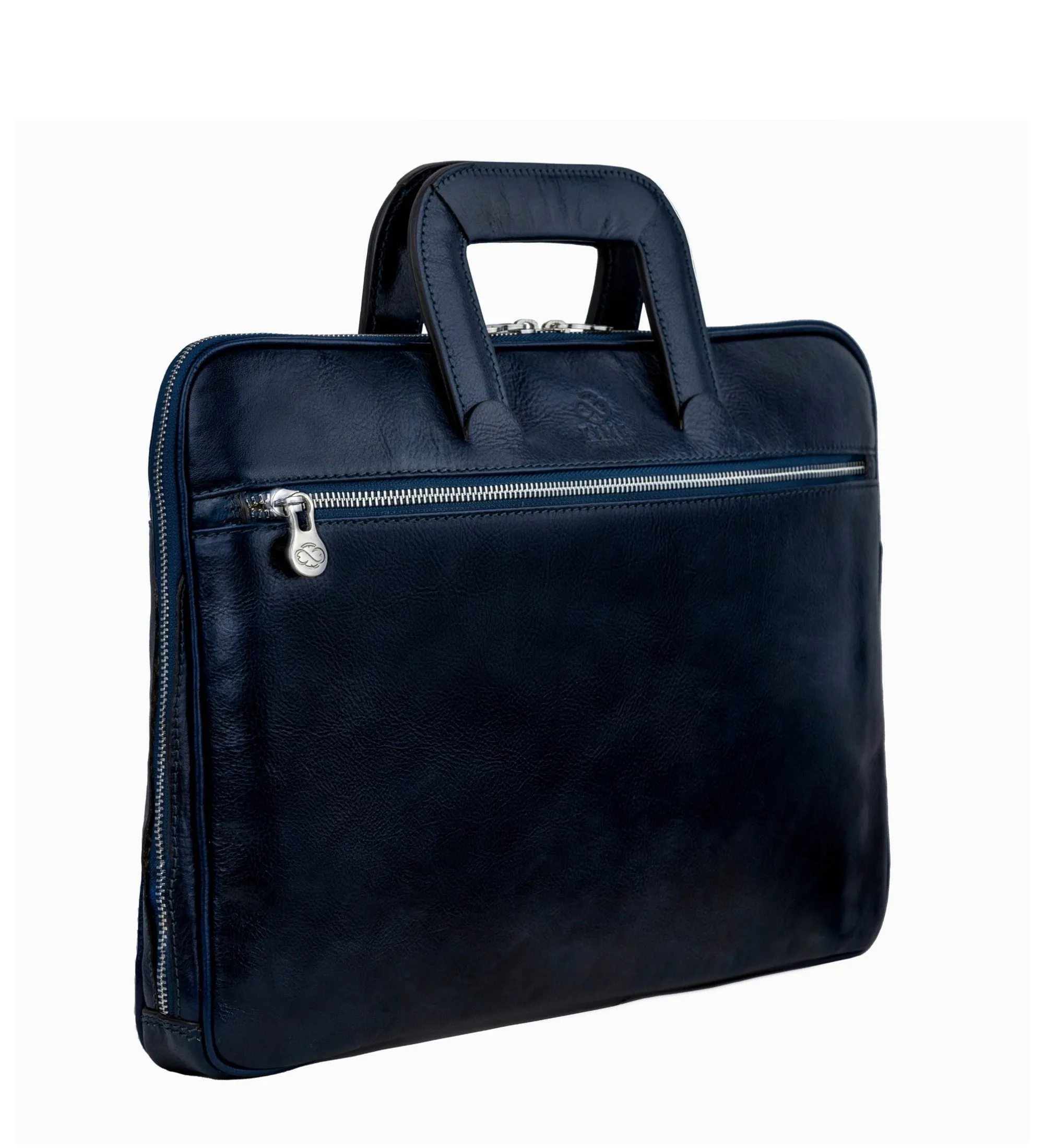 Womens Leather Briefcase Laptop Bag - Brave New World