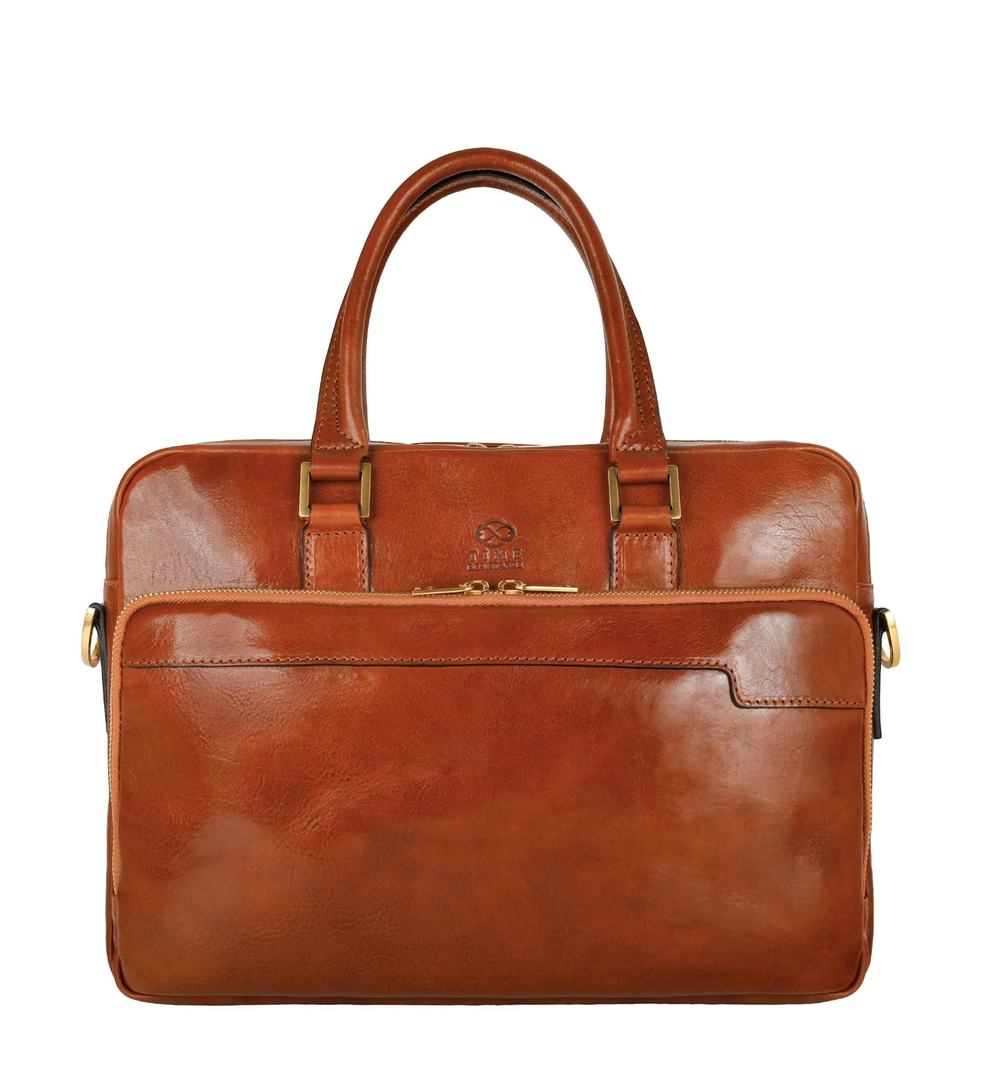 Womens Leather Briefcase Laptop Bag - Orlando