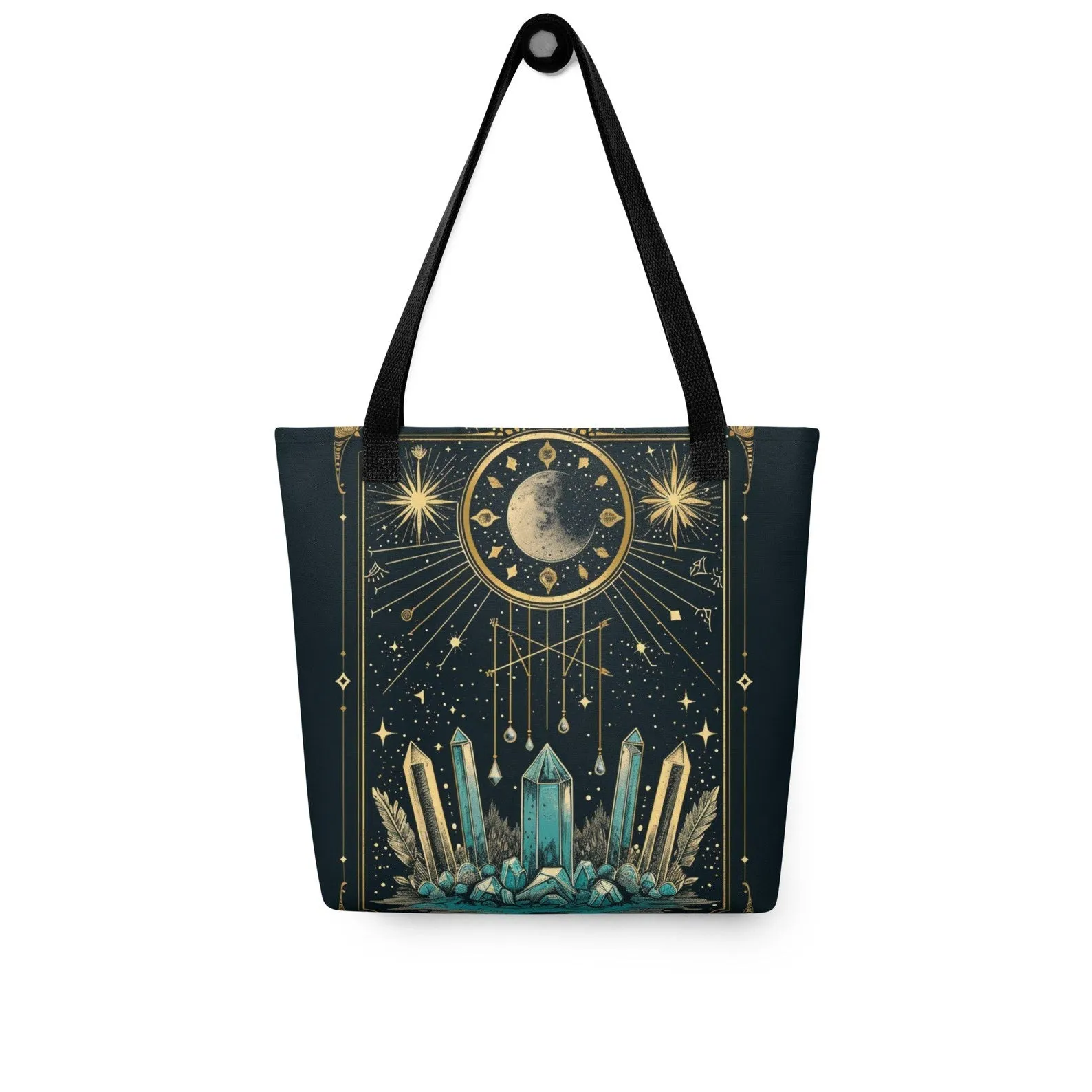 WSH - Crystal Skies Tarot - all over print gothic tote bag